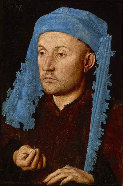 Man in a Blue Chaperon Jan van Eyck